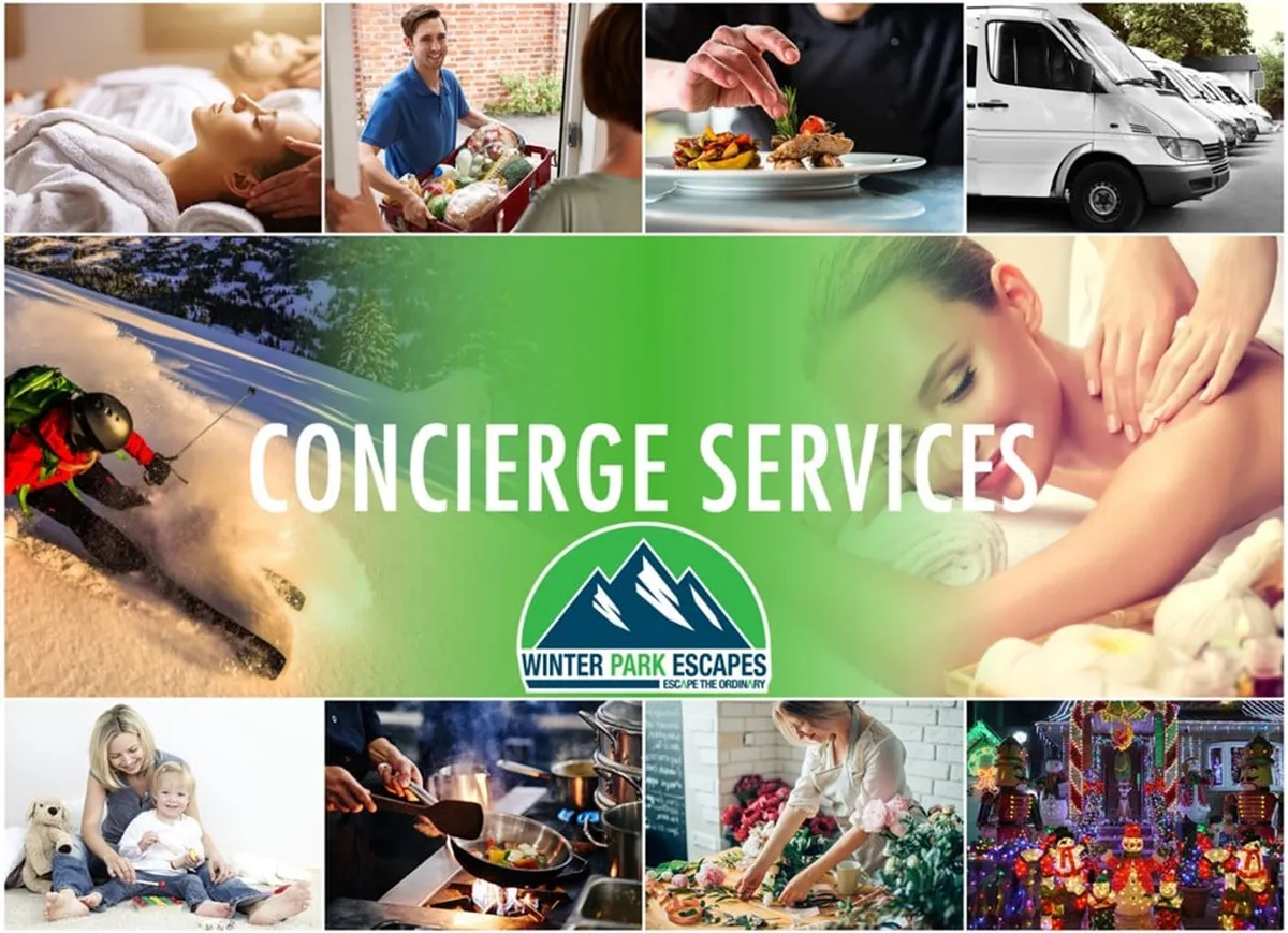 A warm interior scene showing families and guests enjoying cozy indoor activities, from spa relaxation to family dinners and ski preparations. Holiday decorations add a welcoming, festive touch, emphasizing comfort after a day of adventure.